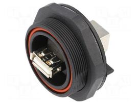 Connector: USB A | socket | PIN: 4 | threaded joint | USB Buccaneer