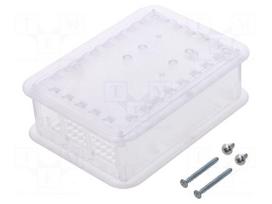 Enclosure: for computer | Raspberry Pi 4 B | semi-transparent
