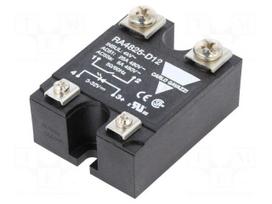 Relay: solid state | Ucntrl: 3÷32VDC | 25A | 42÷530VAC | -20÷70°C