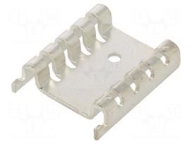 Heatsink: moulded | TO220 | natural | L: 7.2mm | W: 27mm | H: 29mm | 22.5K/W