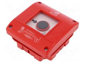 Safety switch: fire warning hand switch | Series: OP1 | IP65
