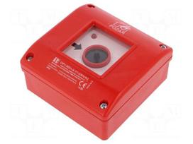 Safety switch: fire warning hand switch | Series: OP1 | IP65