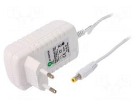 Power supply: switched-mode | volatage source | 12VDC | 2A | 24W