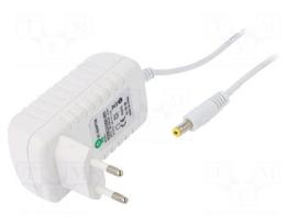 Power supply: switched-mode | volatage source | 12VDC | 1.5A | 18W
