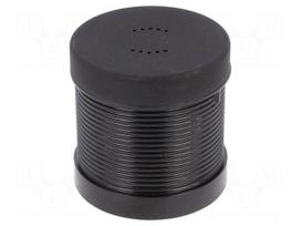 Signaller: sound | black | Usup: 230VAC | Sound level: 90dB | IP33
