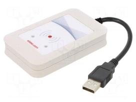 RFID reader | antenna | 88x56x18mm | USB | 4.3÷5.5V | Range: 100mm