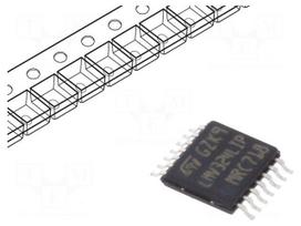 IC: operational amplifier | 1.3MHz | Ch: 4 | 2.7÷5.5VDC | TSSOP14