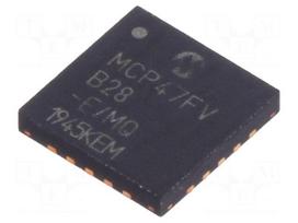 IC: D/A converter | 12bit | Ch: 8 | 2.7÷5.5V | VQFN20 | -40÷125°C | tube