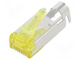 Connector: RJ45 | plug | TM31P | PIN: 8 | Cat 6a | shielded | 8p8c | 5.8÷6mm