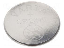 Battery: lithium | CR2016,coin | 3V | 86mAh | non-rechargeable | 1pcs.