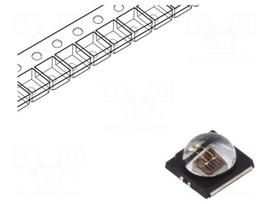 IR transmitter | 840÷870nm | transparent | 350mW | 140° | 1.5÷2.3VDC