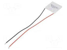 Module: Peltier | 15.4V | 3.9A | 30x30x3.2mm | 33.4W | 24AWG | Len: 150mm