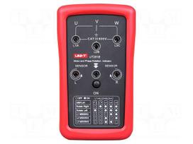 Tester: phase sequence | LED | 90÷600VAC | Freq: 15÷400Hz | IP40