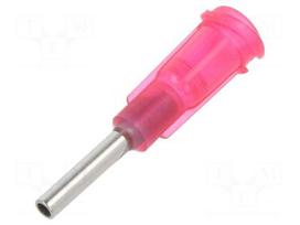 Needle: steel | 0.5" | Size: 13 | straight | 1.78mm | Mounting: Luer Lock