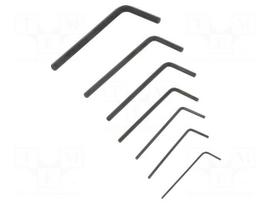 Wrench: hex key-set | 7pcs.