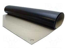 Mat: bench | ESD | grey | L: 1.2m | Width: 0.6m | Thick: 2mm | rubber