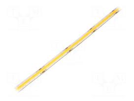 COB LED tape | white neutral | LED/m: 320 | 8mm | IP65 | 8W/m | CRImin: 80