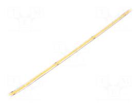 COB LED tape | white neutral | LED/m: 320 | 8mm | IP65 | 8W/m | CRImin: 80