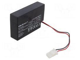 Re-battery: acid-lead | 12V | 0.8Ah | AGM | maintenance-free