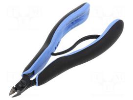 Pliers | side,cutting,precision | ESD | oval head | 133.5mm