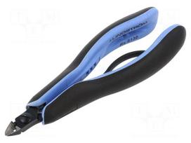 Pliers | side,cutting,precision | ESD | oval head | 133.5mm