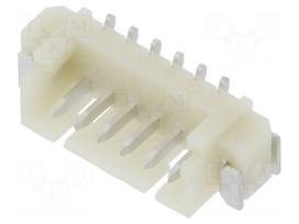 Connector: wire-board | socket | male | PIN: 6 | 1A | 125V | vertical | SMT