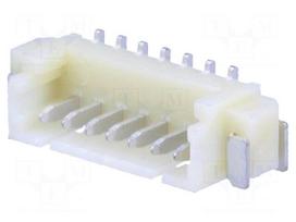 Connector: wire-board | socket | male | PIN: 7 | 1A | 125V | vertical | SMT