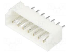 Connector: wire-board | socket | male | PIN: 7 | 1A | 125V | vertical | THT