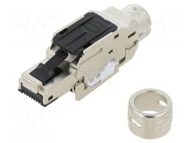 Connector: RJ45 | plug | PIN: 4 | Cat 5 | shielded | 8p4c | Øcable: 4.5÷9mm