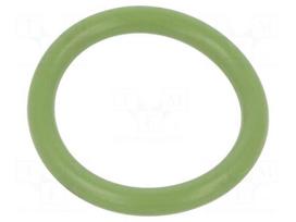 O-ring gasket | FPM | Thk: 3mm | Øint: 21mm | green | -20÷200°C