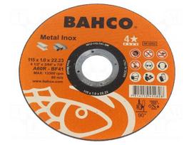 Cutting wheel | Ø: 115mm | Disc thick: 1mm | Holder: assembly hole