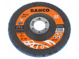 Flap grinding wheels | Ø: 125mm | Granularity: 120 | 22.23mm