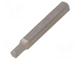 Screwdriver bit | hex key | HEX 7/64" | Socket size: 4mm | MICRO