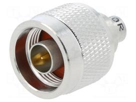 Connector: N | terminator | male | gold-plated | PTFE | 50Ω