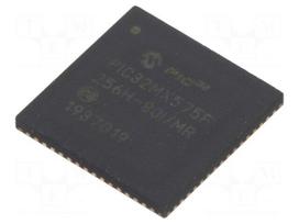 IC: PIC microcontroller | 256kB | 80MHz | 2.3÷3.6VDC | SMD | QFN64 | tube