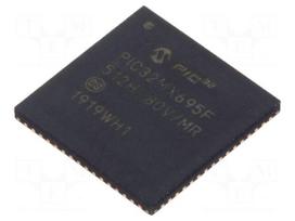 IC: PIC microcontroller | 512kB | 80MHz | 2.3÷3.6VDC | SMD | QFN64 | tube