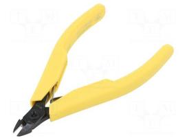 Pliers | side,cutting,precision | ESD | oval head,blackened tool
