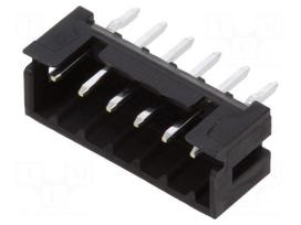 Connector: wire-wire/PCB | socket | male | PIN: 6 | DF3 | 3A | 250V | THT