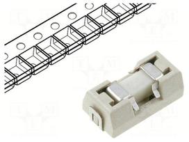 Fuse: fuse | ceramic | 3A | 125VAC | 125VDC | time-lag | 9.9x3.8x5mm | SMD