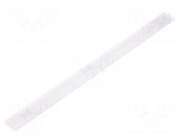 Cover for LED profiles | white | 20m | Kind of shutter: C | push-in