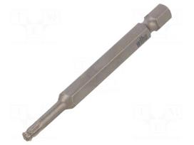Screwdriver bit | spherical,Torx® | T20 | 1/4" | Overall len: 70mm