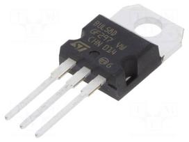 Transistor: NPN | bipolar | 450V | 8A | 85W | TO220AB | 1.23÷1.32mm