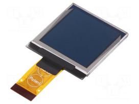 Display: OLED | graphical | 1.5" | 128x128 | Dim: 33.8x36.5x2.05mm
