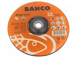 Grinding wheel | Ø: 230mm | Disc thick: 6.5mm | Holder: assembly hole