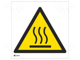 Safety sign | warning | self-adhesive folie | W: 200mm | H: 300mm