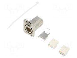 Connector: RJ45 | socket | etherCON | PIN: 8 | Cat 6 | shielded | 8p8c