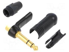 Connector: Jack 6,3mm | plug | male | stereo | ways: 3 | angled 90° | PRX