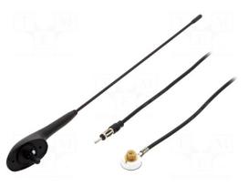 Antenna | car top,automotive | 0.45m | AM,FM | universal | 2.1m | 75Ω