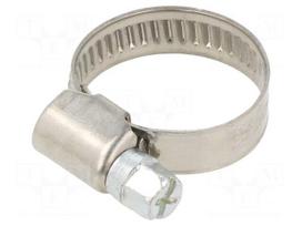 Cable tie | Ø: 16÷25mm | W: 9mm | Material: chrome steel AISI 430