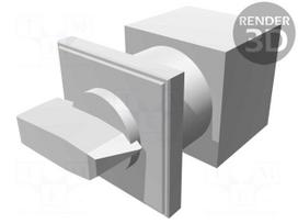 Switch: reversing cam switch | Stabl.pos: 3 | 16A | 1-0-2 | Poles: 3